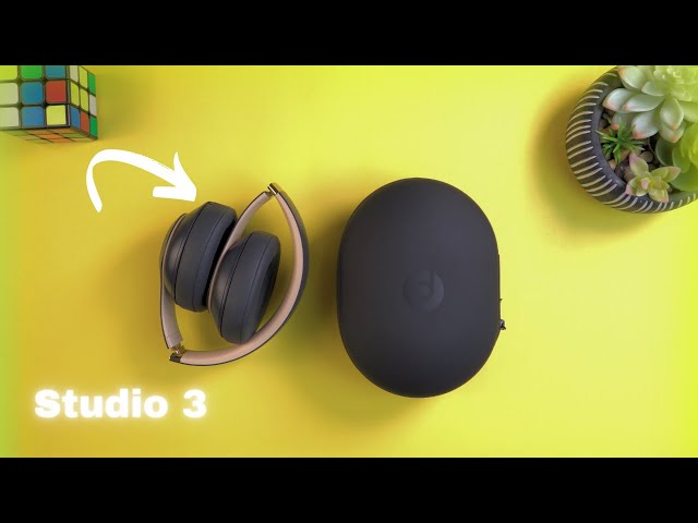 Vídeo relacionado con Lebakort Duro Caja Estuche Funda para Beats Studio Pro Studio 3 Solo 4 Solo 3 Solo 2 Auriculares Inalámbricos Bluetooth (Rojo)