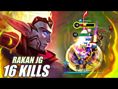 AP HYBRID RAKAN JUNGLE IS OP! (MUST TRY) - Wildrift