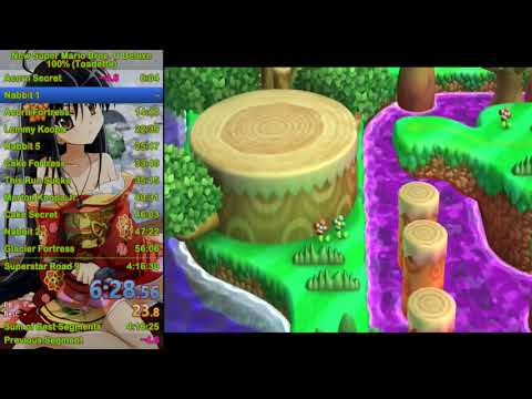 {WR} New Super Mario Bros. U Deluxe Speedrun - 3:50:48 [100%]