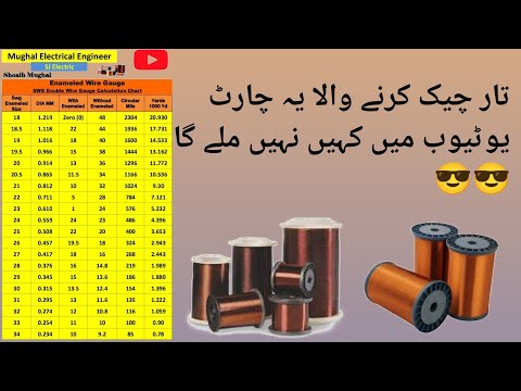 Standard Wire Gauge Chart: SWG/AWG Wire Size Calculator & Conversion