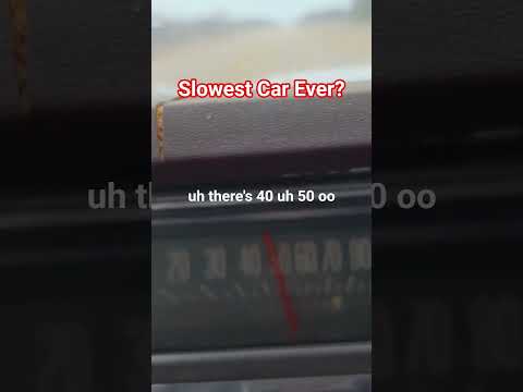 Thumbnail for Slowest 0-60 ever 😄  #racecar #hotrod #car #record #daily #vlog #old #funny #v8 #slow by Car