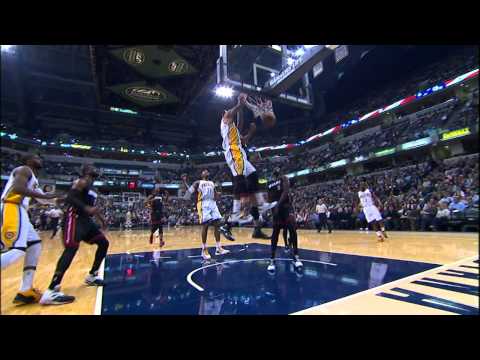 George Hill Gets the Block and Drives it Home for the Thunderous Slam