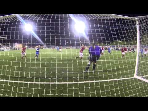 GOALS: Lisa Fulgence and Lauren Phillips Kent Cup Final