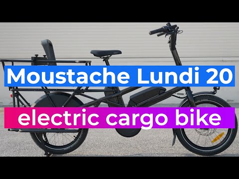 Mustache Lundi 20 inch compact e-cargo bike Insider tip