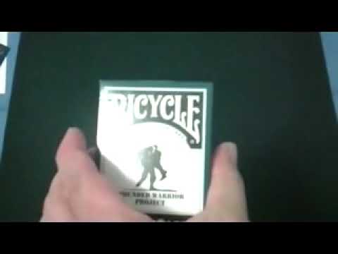 Bicycle Wounded Warrior Deck Review