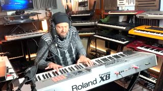 Video thumbnail for PIANO SOUNDS ON THE ROLAND FANTOM X8 by Joshua Lee D productions