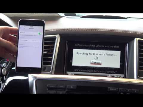 How to Pair an iPhone to a Mercedes Benz via Bluetooth