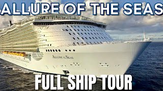 2026 AMPLIFIED ALLURE OF THE SEAS | Full Ship Tour and Tips 
