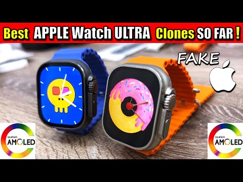 Top 3 Best APPLE Watch ULTRA Clone Smartwatches SO FAR!