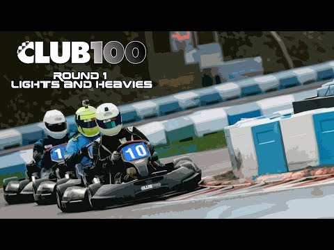 Club100 - Lightweight & Heavyweight Sprint Championship 2018, Rd.1 (Buckmore Park)