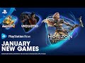PlayStation Now - January New Games | PS4
