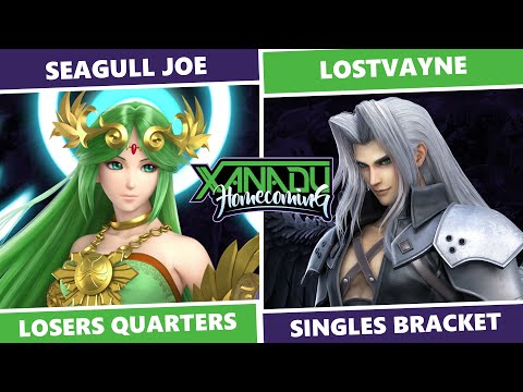 Xanadu Homecoming: Losers Quarters - Seagull Joe (Palutena) vs LostVayne (Sephiroth) SSBU Singles