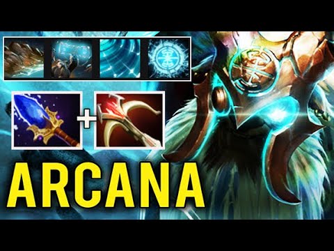 NEW BADASS ARCANA EARTHSHAKER + Immortal Best Effects Scepter Dunk Top Pro Dota 2