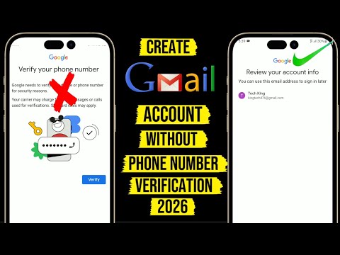Create Gmail Account Without Phone Number Verification? 2026 || Fix Gmail Verify Your Phone Number ✅