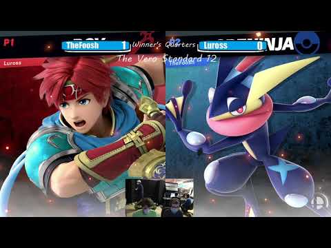 The Vero Standard 12- Winner's Quarters Luross (Roy) vs TheFoosh (Greninja) -Smash Ultimate Singles