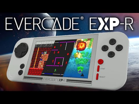 NEW Evercade EXP-R | Slick Handheld for Your Evercade Collection with TATE MODE!