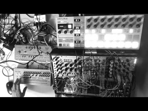 ///Let's raw! Modular Techno live ( Roland Boutique tr09 / Cyclone BassBot TT303 / Modular Synth )