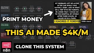 This AI Factory Prints $4K/Month with Faceless Videos — Full n8n Workflow 🚀