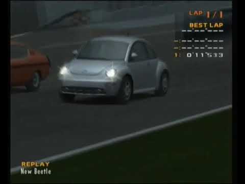 Volkswagen New Beetle Tsukuba race ( Enthusia proferrsional racing ps2 )
