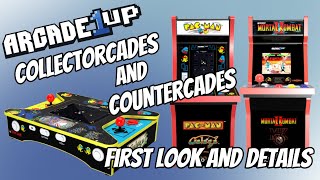 Arcade1up Collectorcades and new Countercades - First Look
