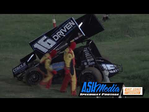 Sprintcars: Bryan Mann Crash - Archerfield Speedway