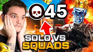 45 KILLS en SOLO vs SQUAD !