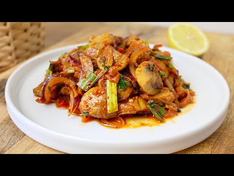 π₯ Mushroom Chhoila Recipe | Spicy Nepali Newari Dish | Easy & Flavorful Chyau Chhoila