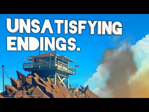 Games with unsatisfying endings.