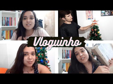 MONTAMOS A RVORE DE NATAL, ALGUNS ASSISTIDOS E SURPRESAS NAS LEITURAS | vloguinho da si