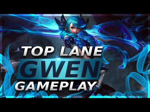 GWEN TOP LANE IS 100% WIN - THIS CHAMPION IS 100% BUSTED | League of Legends gameplay