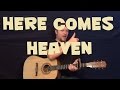 Here Comes Heaven (Eddie Arnold) Easy Strum Guitar Lesson How to Play Tutorial