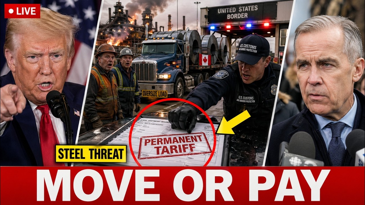 Trump's BRIBE to Canadian Steel: 