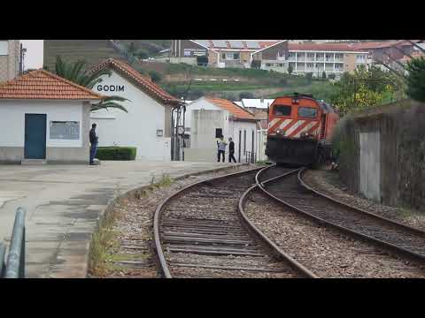 Bombardier 1962 de partida de Godim (Regua)
