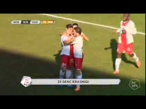 Genc Krasniqi trifft gegen Vaduz