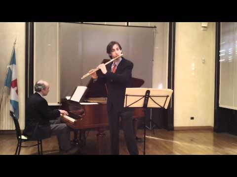 Ernesto Köhler: Valse Espagnole op. 57. Sergio Zampetti, flute - Claudio Zampetti, piano