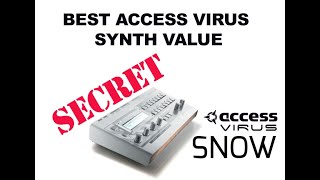 Video thumbnail for What's the best Access Virus synth value? . . .  'The Snow'..... in depth review w/sounds by Will's W I T C H C R A F T