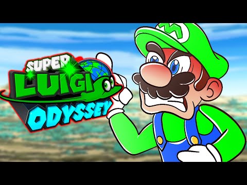 LUIGI is BETTER than MARIO 😵| SUPER MARIO ODYSSEY with LUIGI