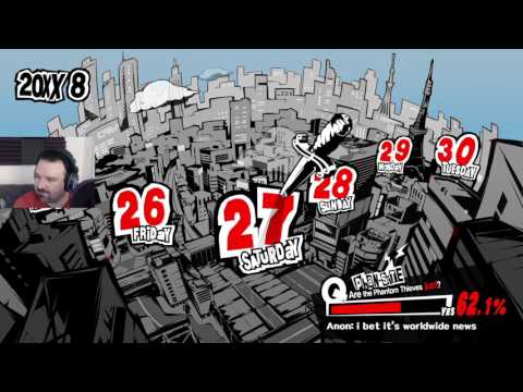 Persona 5 playthrough pt263 - A Big Lunch/Akechi's Surprise