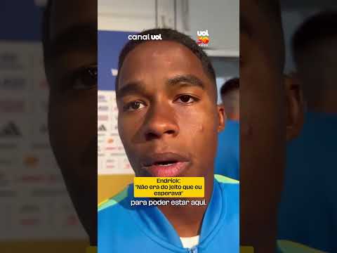 Endrick sobre experiência na Copa do Mundo: ‘Não era do jeito que eu esperava’