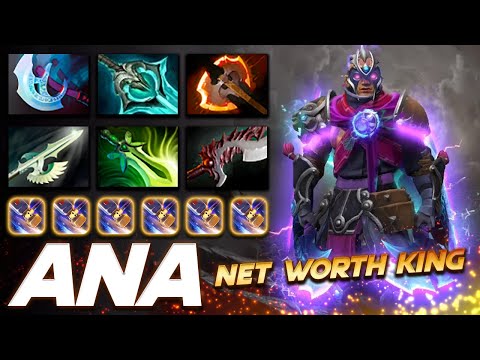 ana Anti-Mage Net Worth King - Dota 2 Pro Gameplay [Watch & Learn]