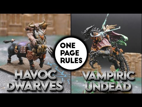 Big Battles, Little Batreps: Havoc Dwarves v. Undead - 3000 pts, OPR, Age of Fantasy Regiments