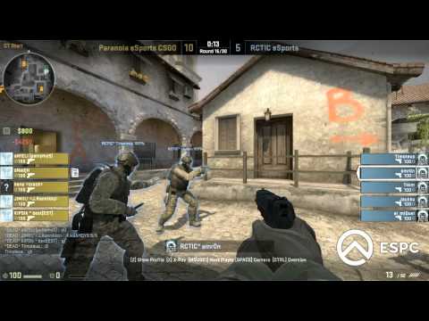 Solid Gaming2 ESPC CS:GO RCTIC eSports vs paranoia eSports