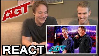 Reacting to our AGT audition!