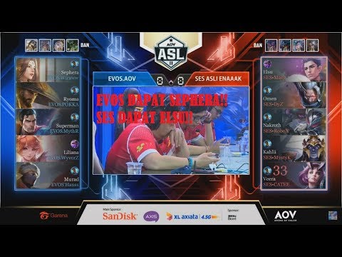 SEMI FINAL ASL S2! SES ASLI ENAK VS EVOS.AOV 01