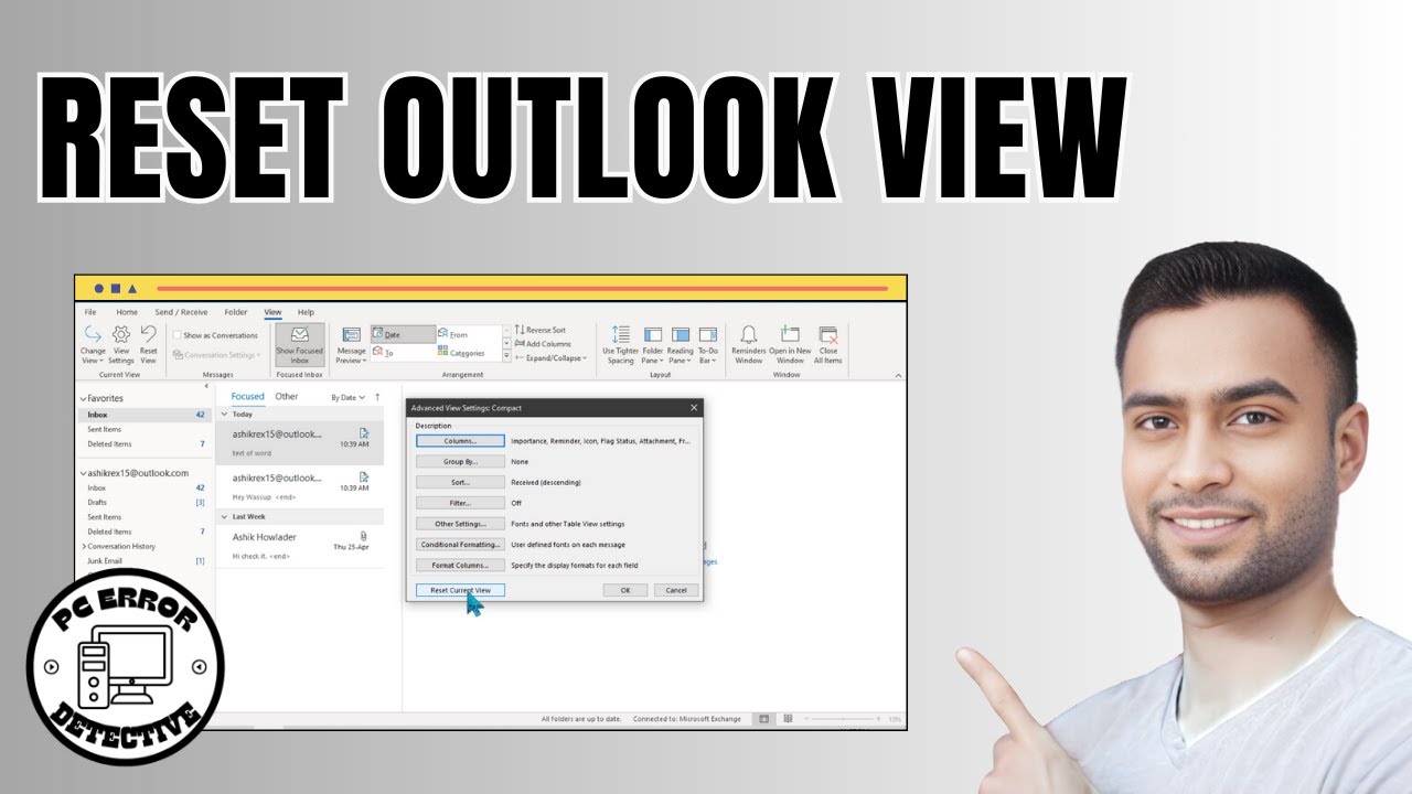 How to Reset Microsoft Outlook View | Streamline Your Inbox Today