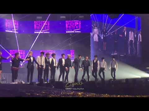 [HD] 180907 WANNA ONE Ending Singapore Hallyu Pop Fest