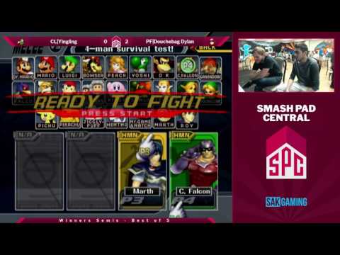 SPC45 Winners Semis - CL|Yingling (Falco) vs PF|Douchebag Dylan (Captain Falcon)