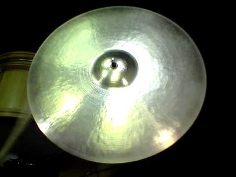 22 CLTB Kontroversial Ride, 2759g - Handcrafted cymbals by Craig Lauritsen..MOV