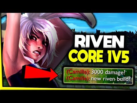 THIS RIVEN BUILD WORKS IN EVERY GAME! (1V5 CORE BUILD!) - S10 Riven Full Gameplay Guide