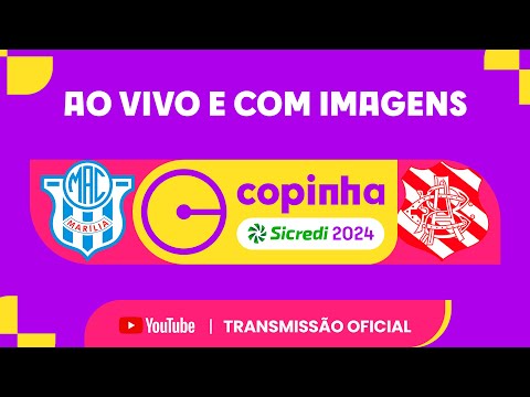 JOGO COMPLETO: MARÍLIA X BANGU (RJ) | PRIMEIRA FASE | COPINHA SICREDI 2024